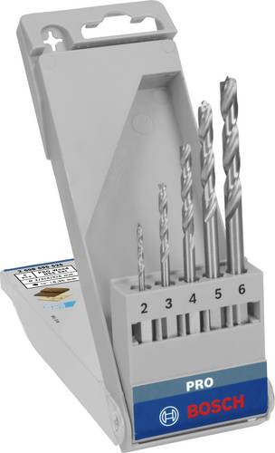 Holzbohrer-Set mit Sechskantschaft, 5-teilig, 2 - 6 mm