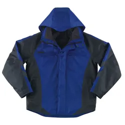 MASCOT Winterjacke Unique Frankfurt Gr. 4XL kornblau/schwarzblau 12035-211
