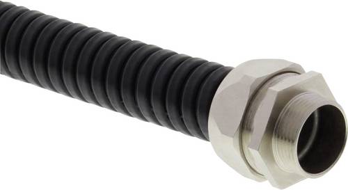 Wiska 10109008 BMCG-PVC-C-12-BK Schutzschlauch Schwarz 12mm 30m