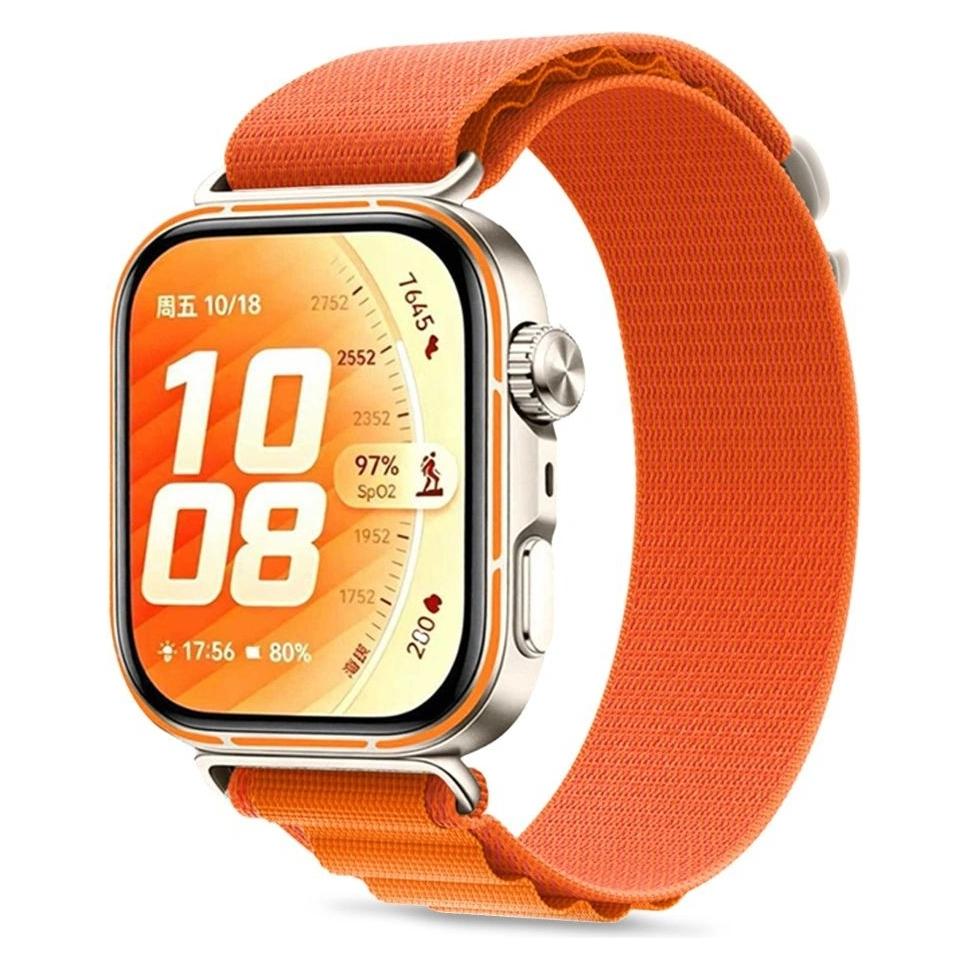 Tech-Protect NYLON PRO HUAWEI WATCH FIT 3 / 4 / 4 PRO / 5 / 5 PRO ORANGE (1719908377)