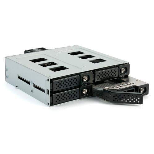 FANTEC MR-SA1242-12G für 4x2,5 SSD/HDD schwarz