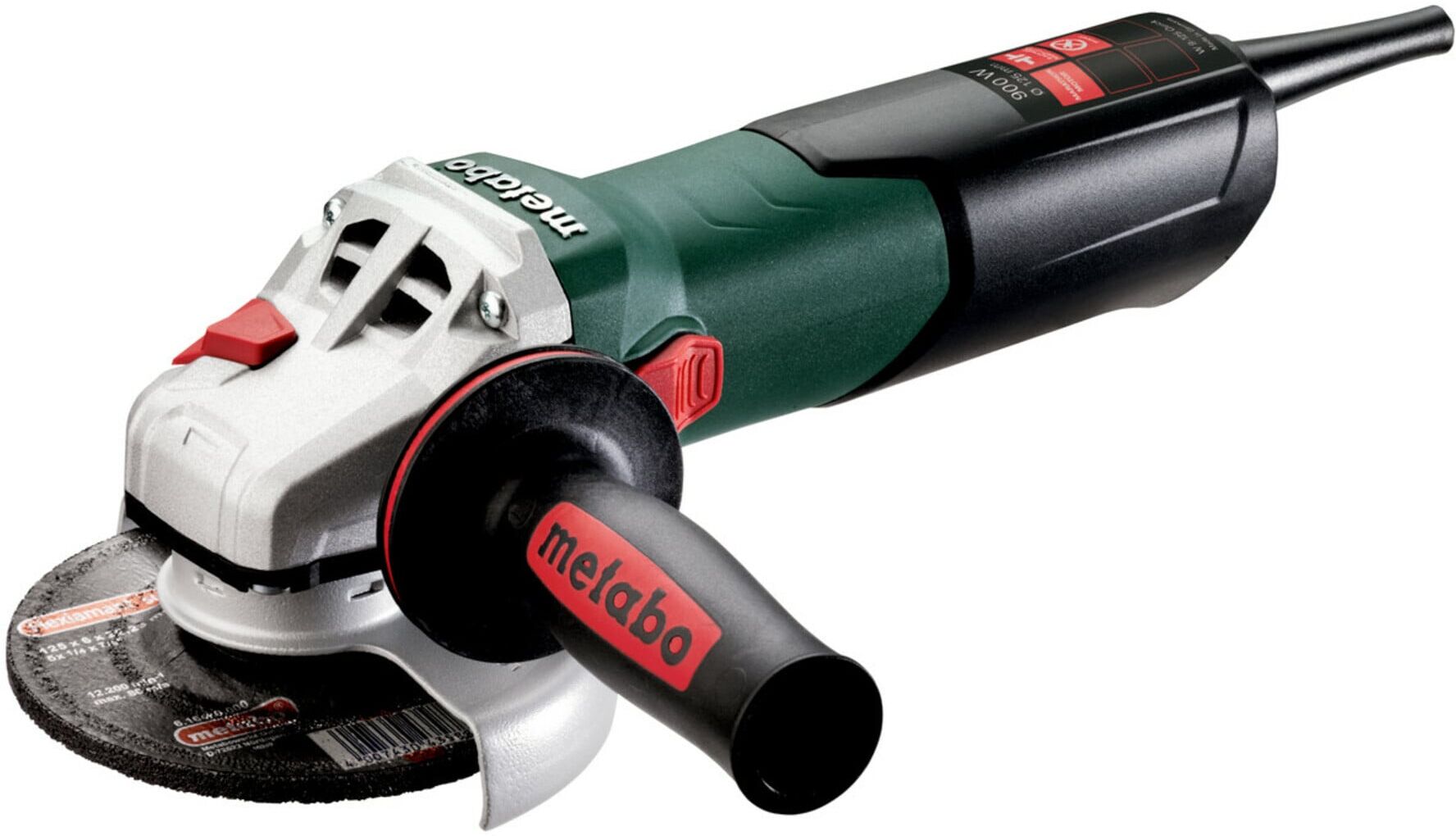 Metabo Winkelschleifer W 9-125 Quick mit Schnellspannmutter; Karton (600374000)
