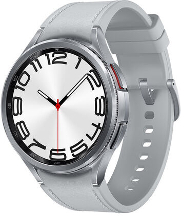 Samsung Galaxy Watch6 Classic Smartwatch Fitness Tracker Ghiera Interattiva in Acciao Inox 47mm Silver