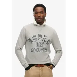 Superdry für Herren. M2013965A Sportliches graues bedrucktes Sweatshirt (S), Lässig, Baumwolle