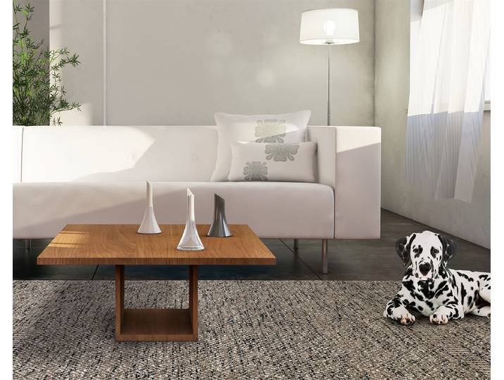 Tapis à poils courts Chic 8140 Gris 90 x 1 x 160cm Laine/Viscose