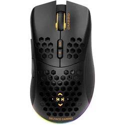 Deltaco Gaming DM220 (Kabelgebunden, Kabellos), Maus, Schwarz