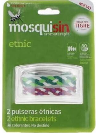 Mosquisin Etnic Pulsera Antimosquitos 2uds