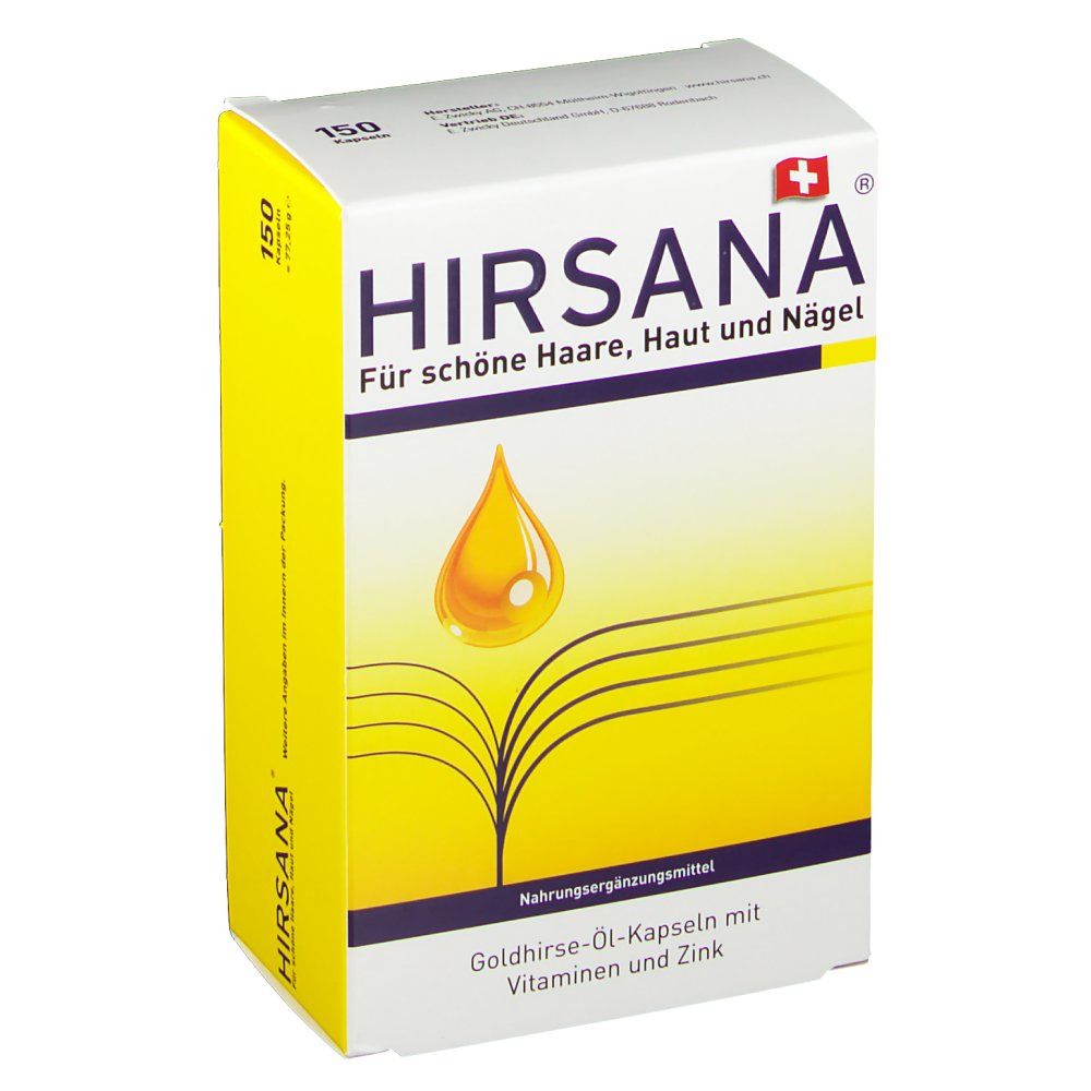Hirsana Goldhirse Öl Kapseln 150 St