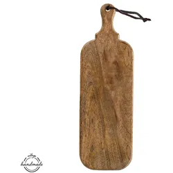 Schneidebrett aus Holz mit Griff MANGO, 50,5 x 16 cm