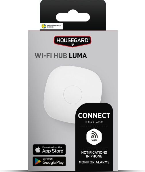 Housegard Luma Wi-Fi Hub, Hvid