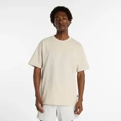 NEW BALANCE Herren Shirt Circular Logo T-Shirt, Größe M in Weiß 53926