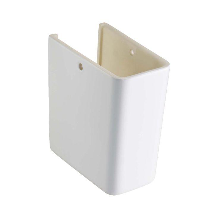 Vitra Halbsäule 4456B003-0156 weiß, mit Federbefestigung