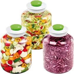 Tescoma 3er-Set Fermentierglas, Einmachgläser