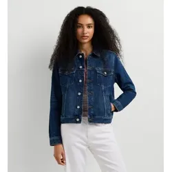 Pepe Jeans für Damen. PL40244776FC Crescent Trucker Jacke blau (S), Lässig, Baumwolle, Denim