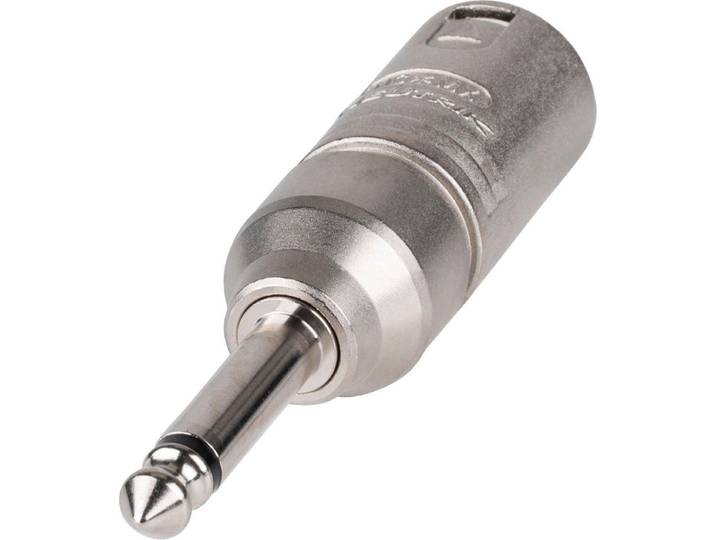 Neutrik NTR-NA2 MP - 3p XLR Adapter - Mono 1/4 plug - Tan