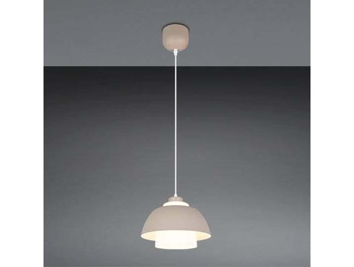 Luminaire Reality\, suspension TILOS beige DH 30 x 150 cm beige