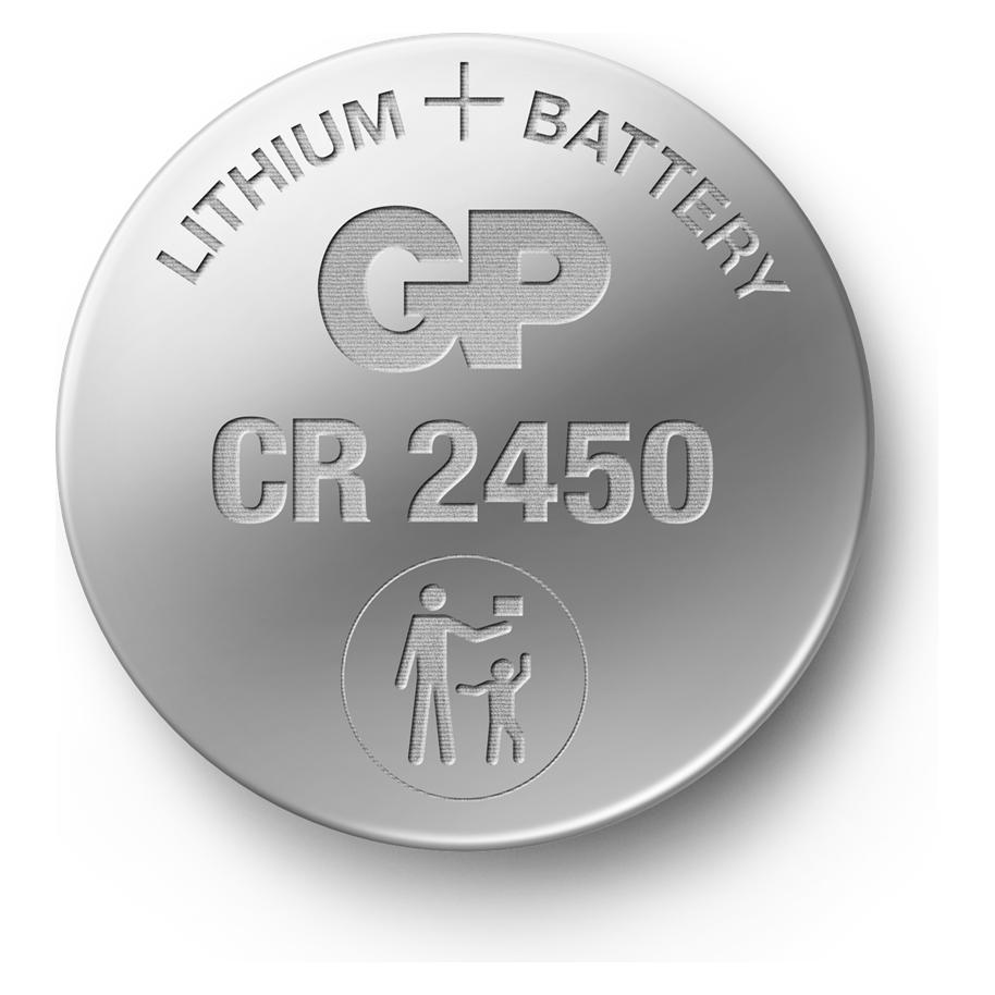 GP Batteries GP Coin cell battery CR2450 3V Safety Seal - 2-pack (2 Stk., CR2450) (103383)