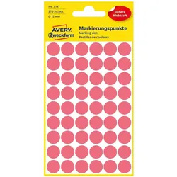 Avery, Etiketten, Markierungspunkte