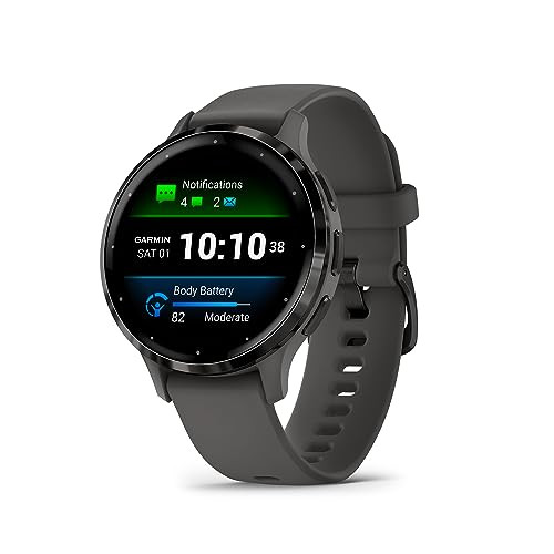 Garmin Venu 3S Smartwatch Grijs met AMOLED Touchscreen, GPS en Wi-Fi