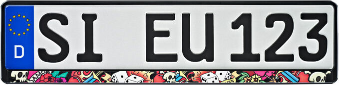 Erich Utsch Kennzeichenhalter [Oldschool] 0195662