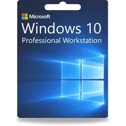 Microsoft Windows 10 Professional Workstation 32/64 Bit