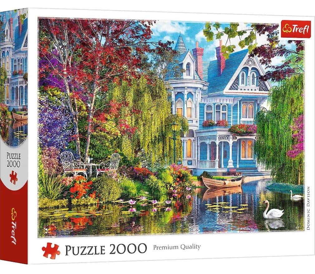 Trefl Puzzel 2000 Huis aan het meer