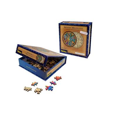 Artefakt Holzpuzzle 2 in 1 Zodiak, 161 Teile, in magnetischer Klappschachtel