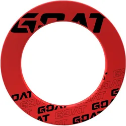 GOAT Darts Logo 2 PU Dartscheiben Surround red