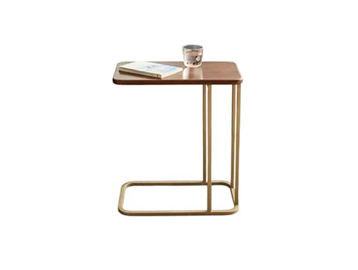 ksjdieunf Couchtisch Holz Beistelltisch Wohnzimmer Sofa Schmiedeeisen Couchtisch Ecktisch Aufbewahrung Kleiner Tisch Tische for Wohnzimmer