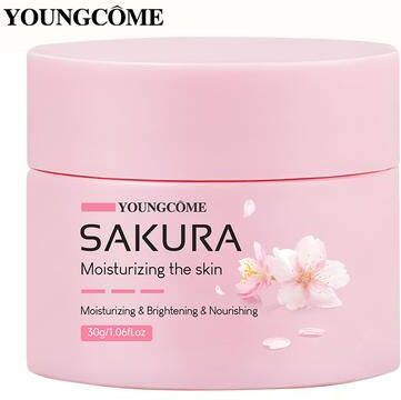 Trendy Discount Goods Cherry Blossom Essence Cream Nourishing Face Moisturizer Anti Aging Collagen Repair For Dry Skin 60g