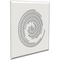 Glen Dimplex SEE Ventilgitter DVG QW Circles