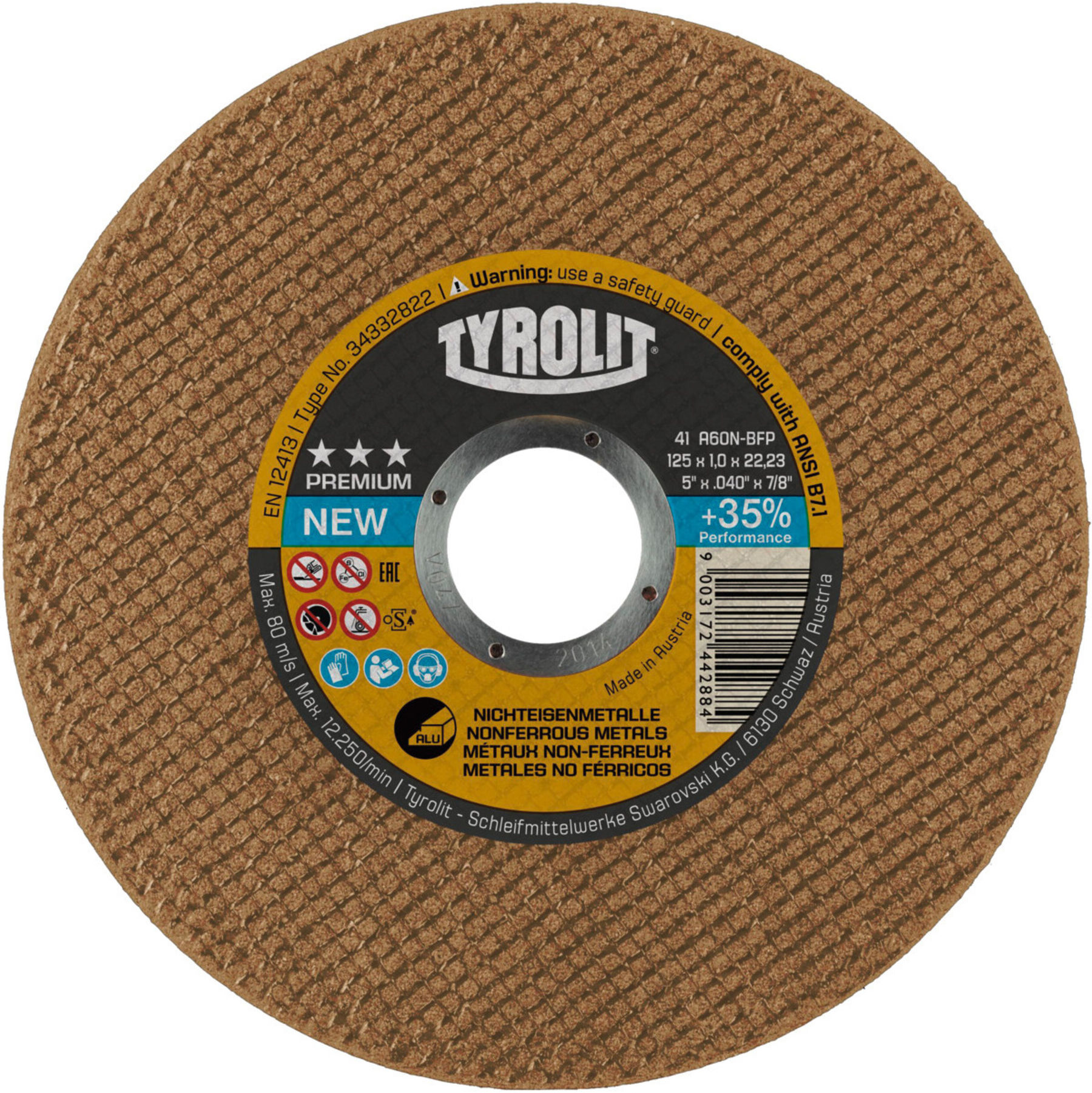 TYROLIT Trennscheibe PREMIUM*** EXTRA SCHMAL, Scheiben-Ø: 178 mm (525355)