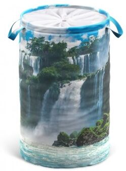 WCShop24 Wäschekorb Wasserfall