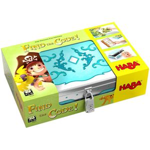 Haba Brettspiel Find the code! Pirateninsel, ab 5 Jahre, 1-6 Spieler