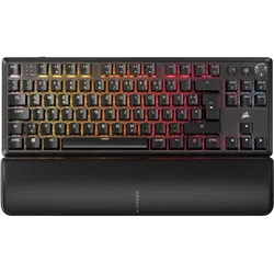 CORSAIR Gaming K70 CORE TKL WIRELESS RGB, schwarz, MLX RED V2, USB/Bluetooth, DE