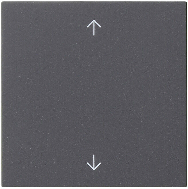 Gira Plaque de commande anthracite avec symboles fléchés 536128 (536128)