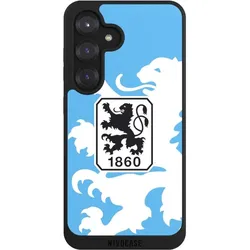 Nivocase Handyhülle für Samsung Galaxy S25 Hülle NIVOpure Case Schwarz Offizielles Lizenzprodukt TSV 1860 (Samsung Galaxy S25), Smartphone Hülle, Schwarz