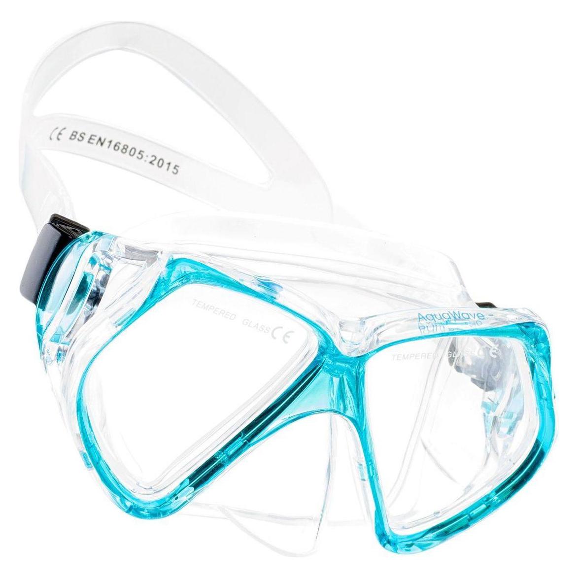 Aquawave Diving Mask Opal Mask turquoise transparent universal (5901979104346)