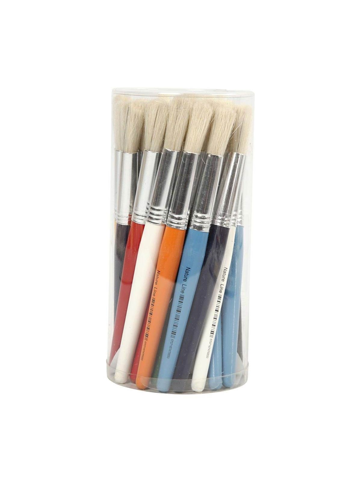 Creativ Company Round small brushes 30pcs.