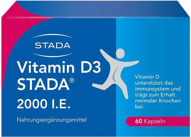 Vitamin D3 Stada 2000 I.e. Kapseln 60 St