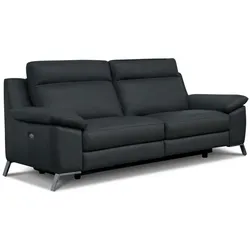 Calia Sofa roby Leder Nero