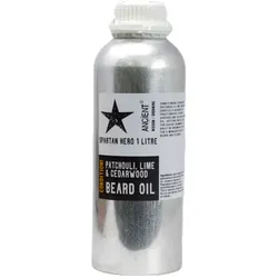 1 Litre Beard Oil - Spartan Hero - Condition!