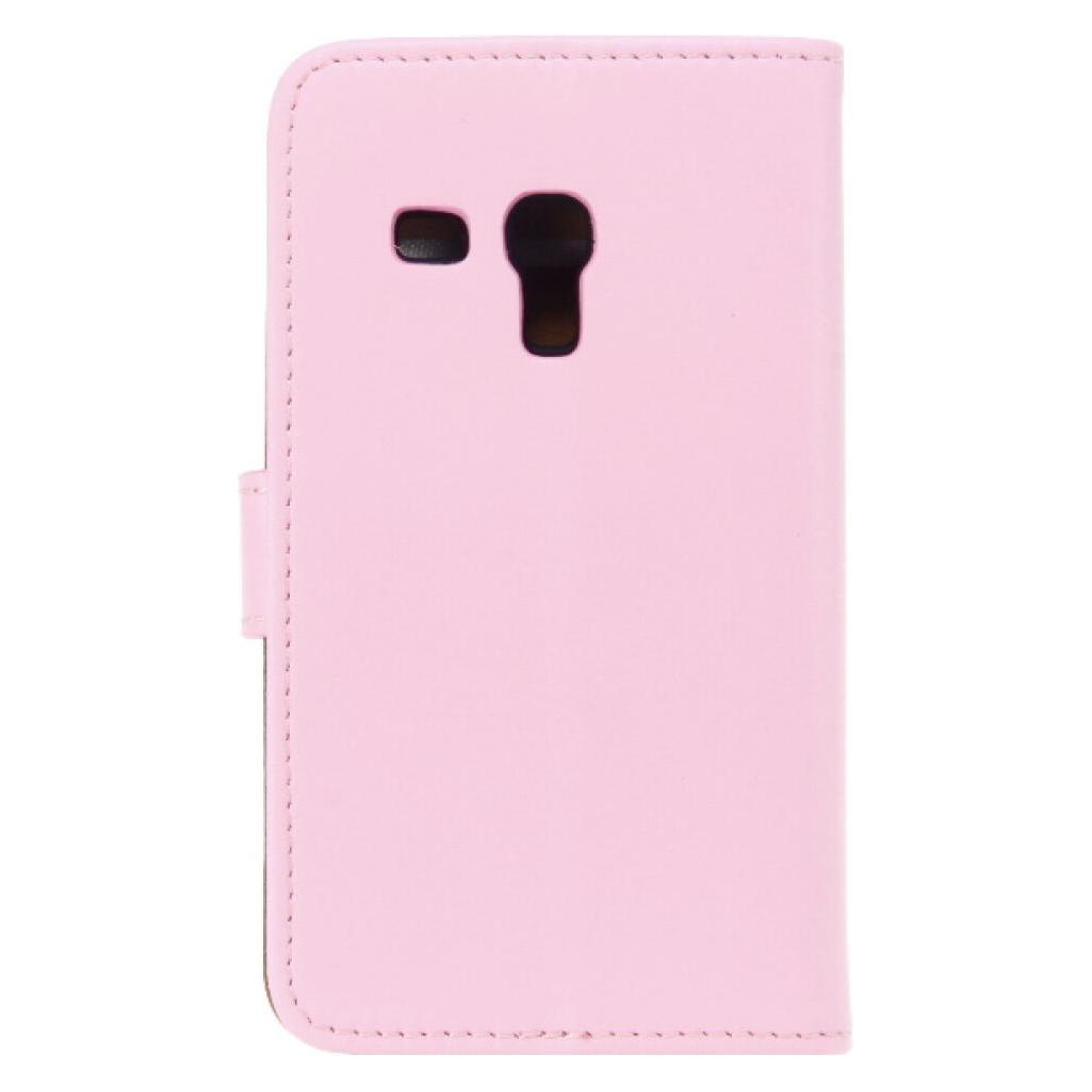 OEM Slim Leder Book Case Galaxy S3 mini - rosa (Samsung Galaxy S3 Mini) (25445257)