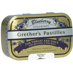 Grethers Blueberry Zuckerfrei Pastillen 110 g