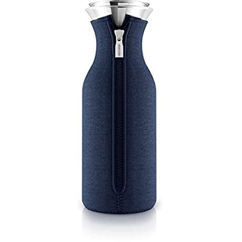 Eva Solo Koelkastkaraf met Cover, 1 liter, Blauw