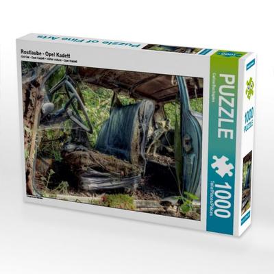 CALVENDO Puzzle Rostlaube - Opel Kadett | 1000 Teile Lege-Größe 64x48cm Foto-Puzzle für glückliche Stunden