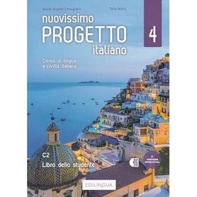 Nuovissimo Progetto italiano 4, Taschenbuch von Maria Angela Cernigliaro,T. Marin, Edizioni Edilingua srlu