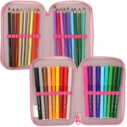 Top Model, Etui, Topmodel - TOPModel Triple Pencil Case Capybara - Rose