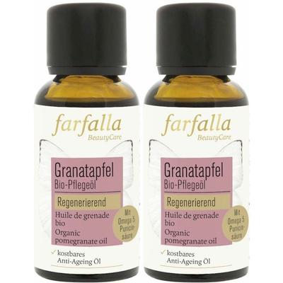 Farfalla Bio-Pflegeöl Granatapfelsamen 30 ml x2 2x30 Hautöl