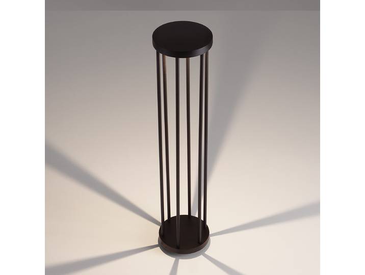 Borne LED 75cm Gris